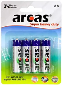 "Arcas AA/R6", itin didelės galios, 4 vnt.