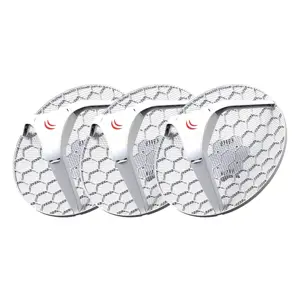 MIKROTIK LHG 5 integruota antena 3 vnt. 5GHz 1x RJ45 100Mb/s 24,5dBi