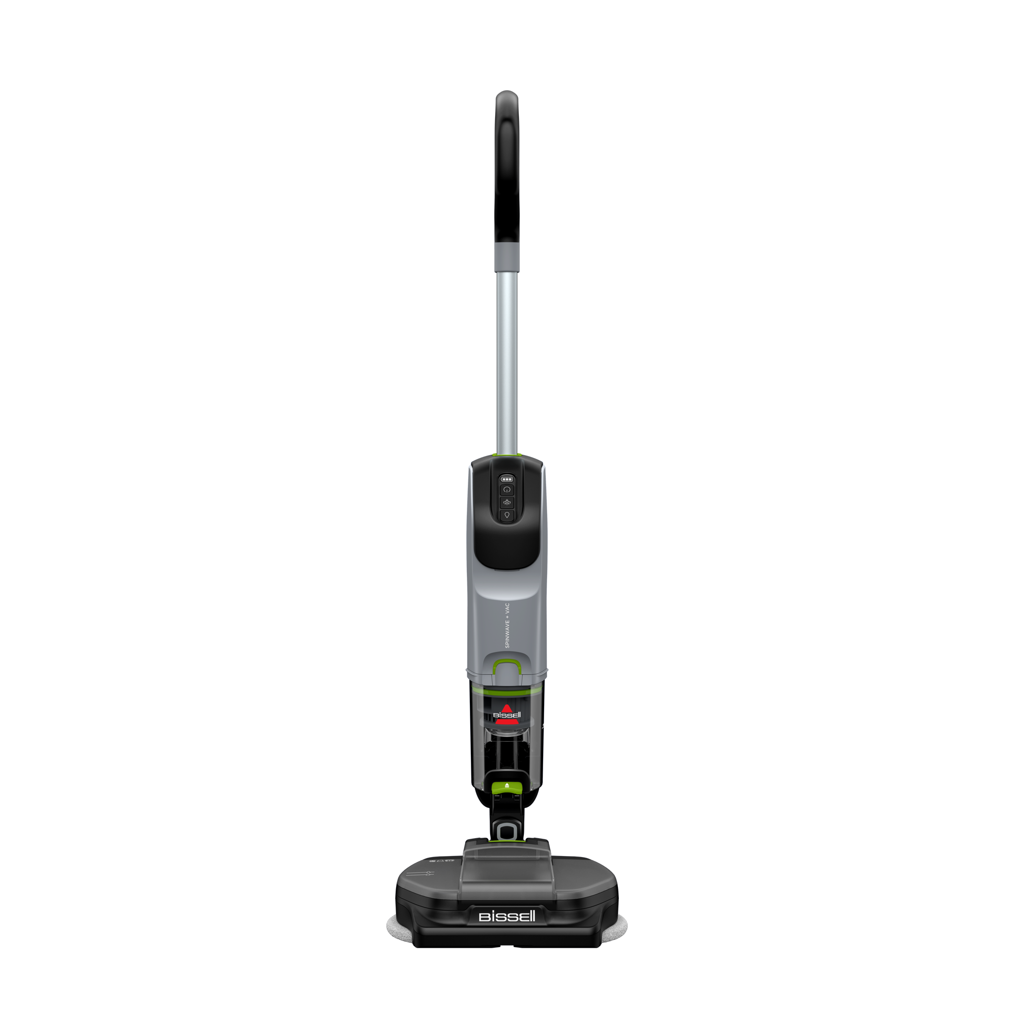Bissell | Kietų paviršių valytuvas | SpinWave®+ Vac PET Select | Belaidis veikimas | Rankinė lazdelė | Skalbimo funkcija | 25,9 V | Veikimo laikas (maks.) 70 min | Pilka/juoda/juoda | Garantija 24 mėn.