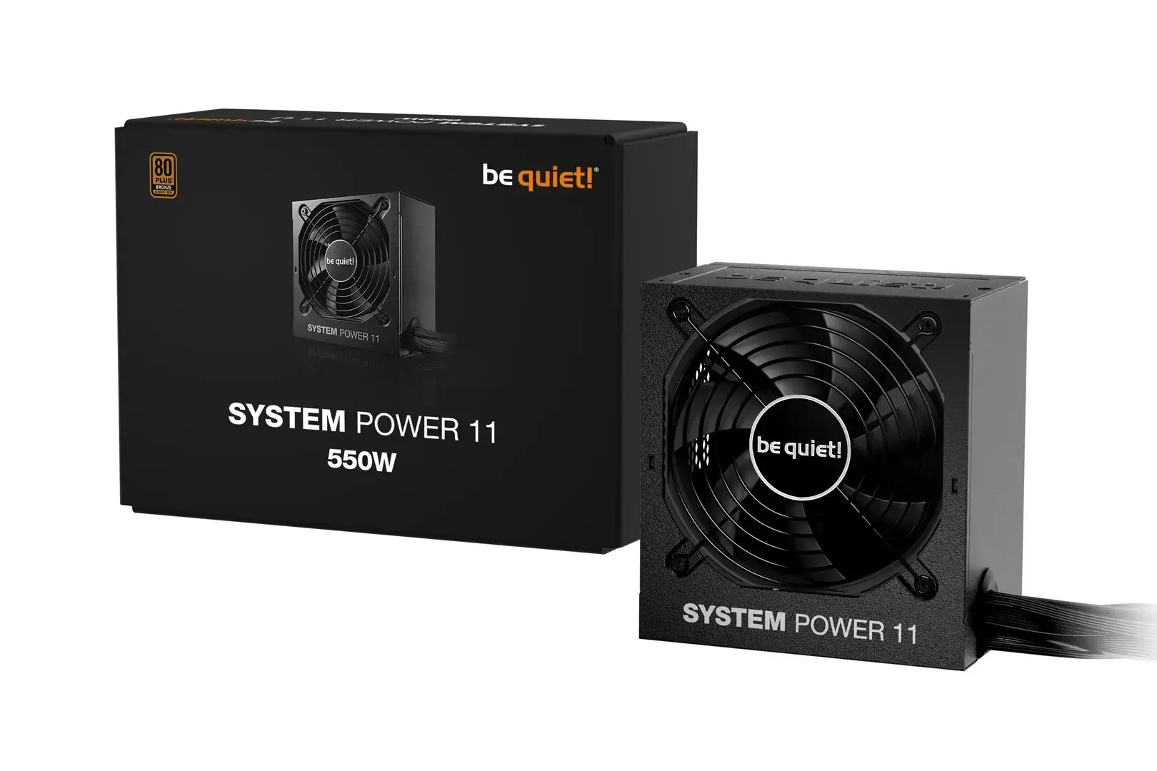 Maitinimo blokas BE QUIET! BP010EU, 550 W, 80 PLUS Bronze