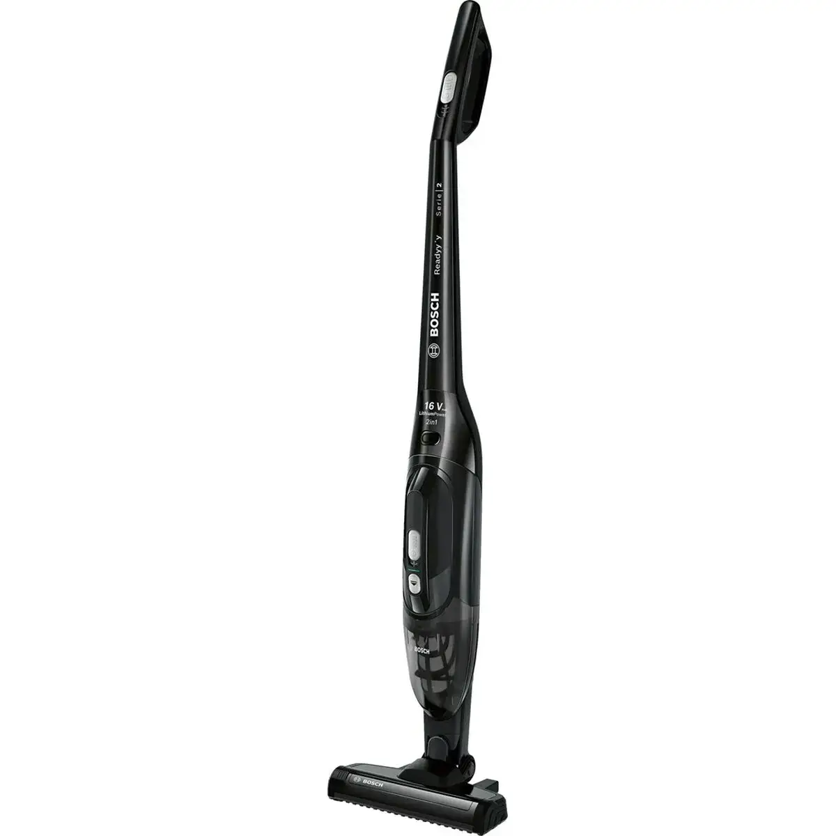 Bosch Serie 2 BCHF216B, Stick vacuum, Bagless, Black, 0.4 L, Dry, Cyclonic
