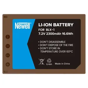 Newell BLX-1 USB-C replacement battery for Olympus