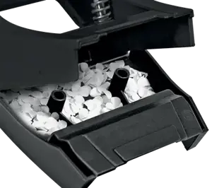 "Leitz NeXXt", 30 lapų, juoda, metalas, plastikas, 8 cm, 5,5 mm, A4, A5, A6