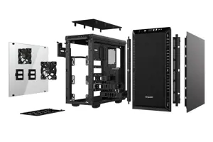 BE QUIET PURE BASE 600 Window Black Midi bokštas su apžvalgos langu