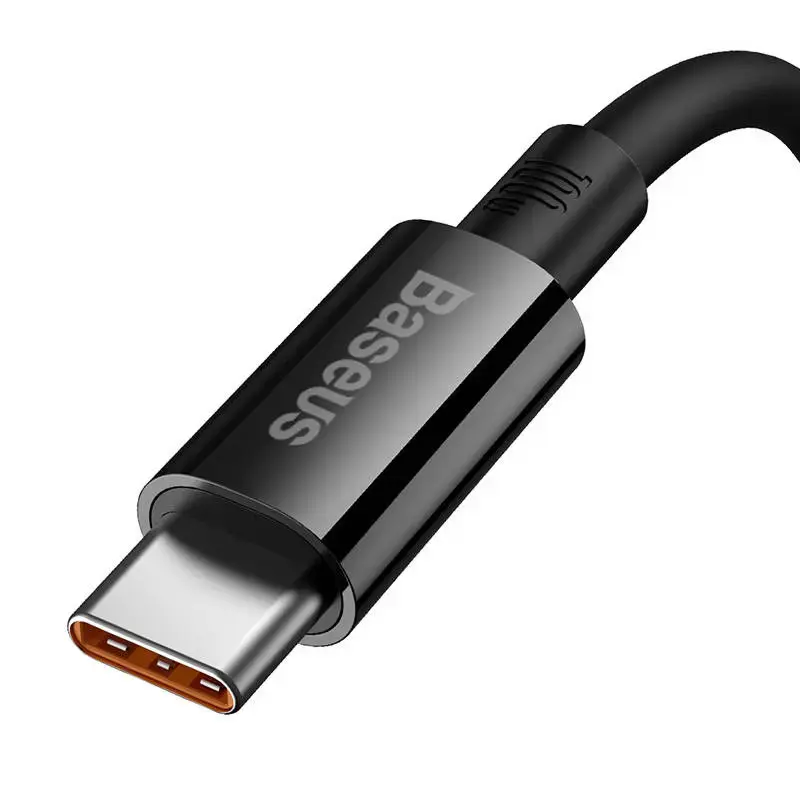 USB į USB-C "Baseus Superior" 100 W 2 m kabelis (juodas)