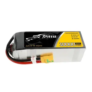 Akumuliatorius Tattu 10000mAh 22.2V 30C 6S1P XT90 Anti-spark Plug