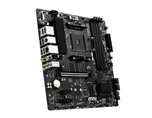 MSI B550M PRO-VDH WIFI, AMD, "Socket AM4", 3 kartos "AMD Ryzen™ 3", 3 kartos "AMD Ryzen 5", 3 kartos "AMD Ryzen™ 7", 3 kartos..., DDR4-SDRAM, 128 GB, DIMM