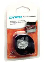 DYMO 12mm LetraTAG Plastic tape, Polyester, Belgium, 4 m, 1 pc(s), 22 mm, 95 mm