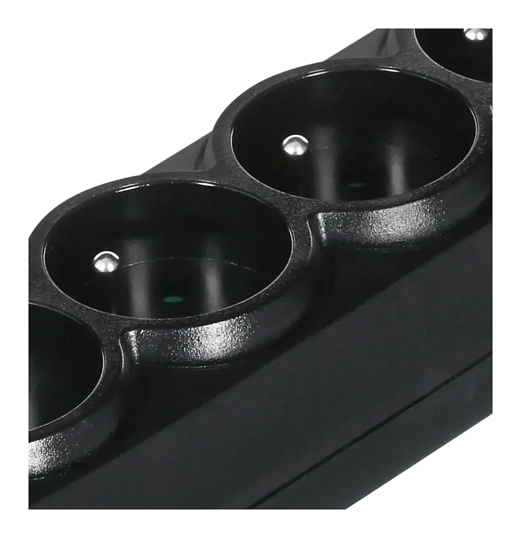 Ever CLASSIC 3 m 5 kintamosios srovės lizdai 250 V Juoda