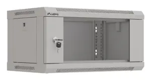 Lanberg WF03-5304-10S rack cabinet 4U Wall mounted rack Grey