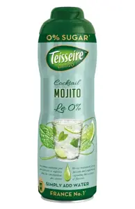 Sirupas TEISSEIRE, Mojito, be cukraus, 0,6l