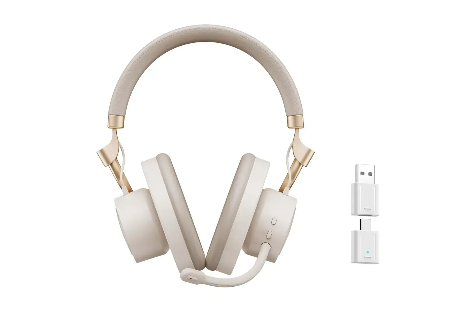 Havit Fuxi-H8 - wireless gaming headphones (gold)