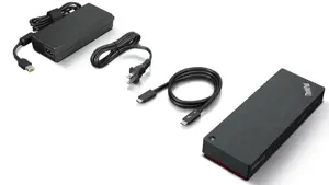 Lenovo ThinkPad universalus "Thunderbolt 4" išmanusis dokas, laidinis, "Thunderbolt 4", 3,5 mm, juo…