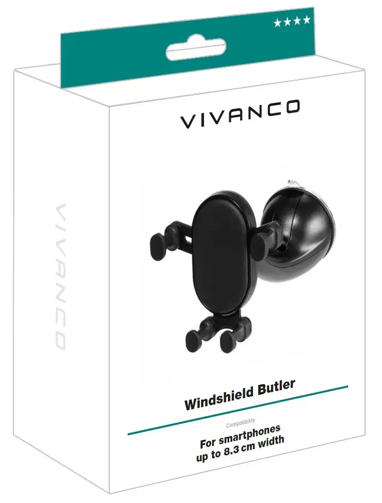 "Vivanco" telefono laikiklis priekiniam stiklui (61636)