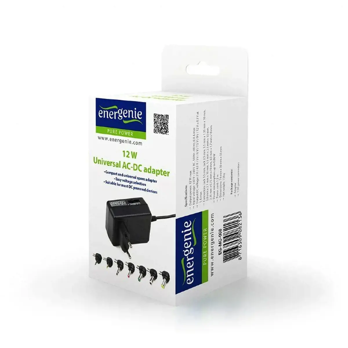 Maitinimo blokas Gembird EG-MC-008