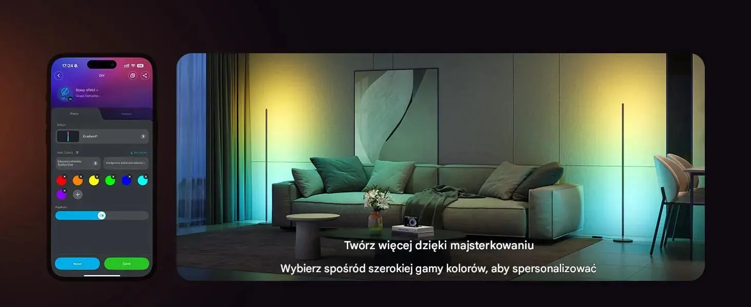 Govee H8076 Smart floor lighting Wi-Fi/Bluetooth