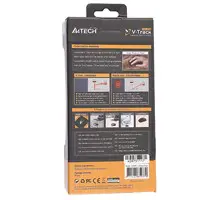A4-TECH A4TMYS40975 Pelė A4Tech V-TRACK N-500F-1 Glossy Grey USB