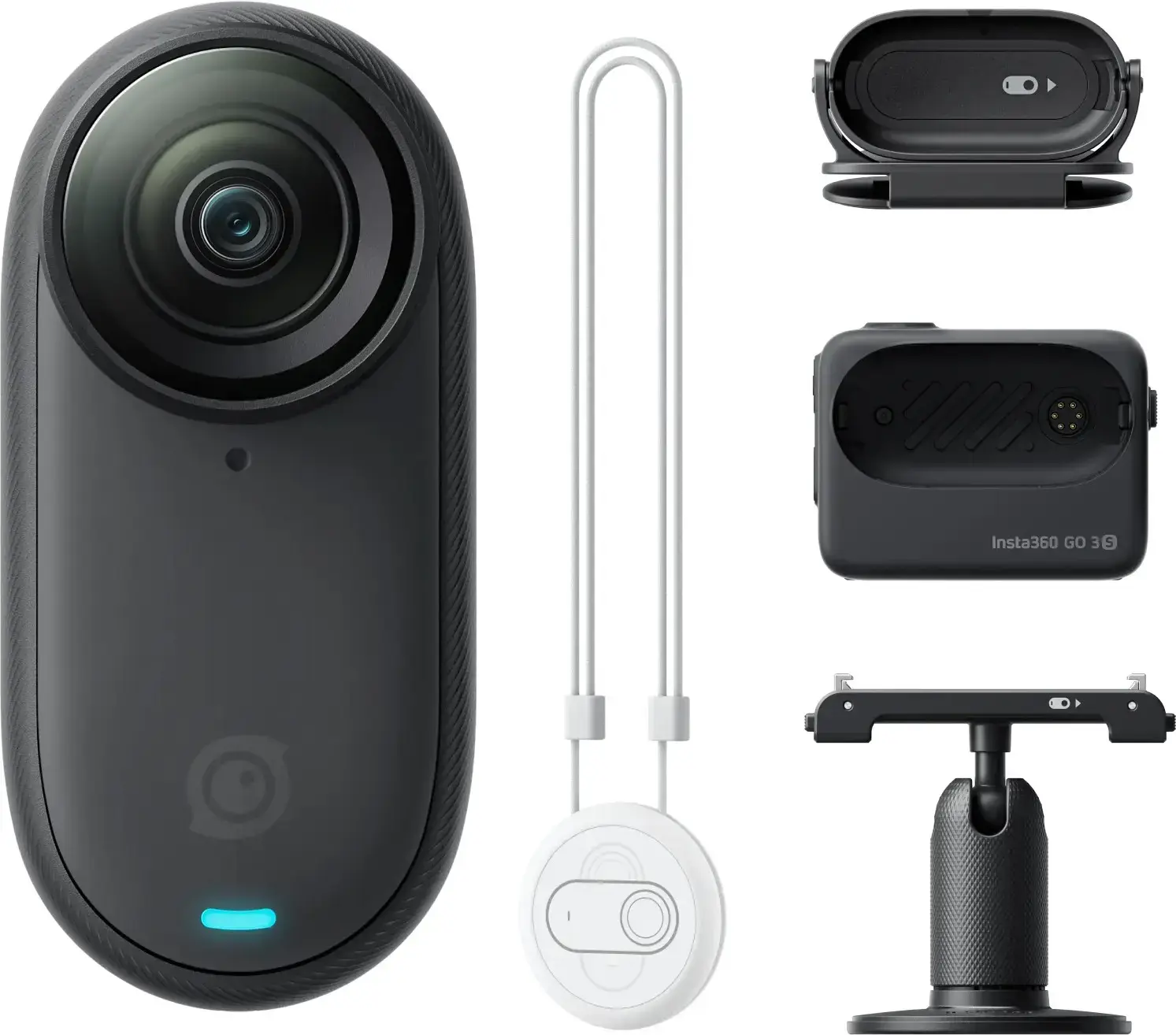 ACTION CAMERA GO 3S 128GB/MIDN. BLACK CINSAATA INSTA360