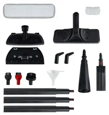 "Polti" garų valytuvas PTEU0268 "Vaporetto Smart 30_R" Galingumas 1800 W, garų slėgis 3 bar, vandens bako talpa 1,6 l, balta/raudona