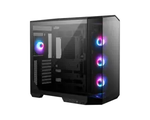 Case MSI MAG PANO 100R PZ MidiTower Case product features Transparent panel ATX MicroATX MiniITX Co…