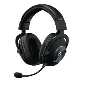 LOGITECH G PRO X laidinės žaidimų ausinės - mėlynas mikrofonas - juodos spalvos - USB DAC