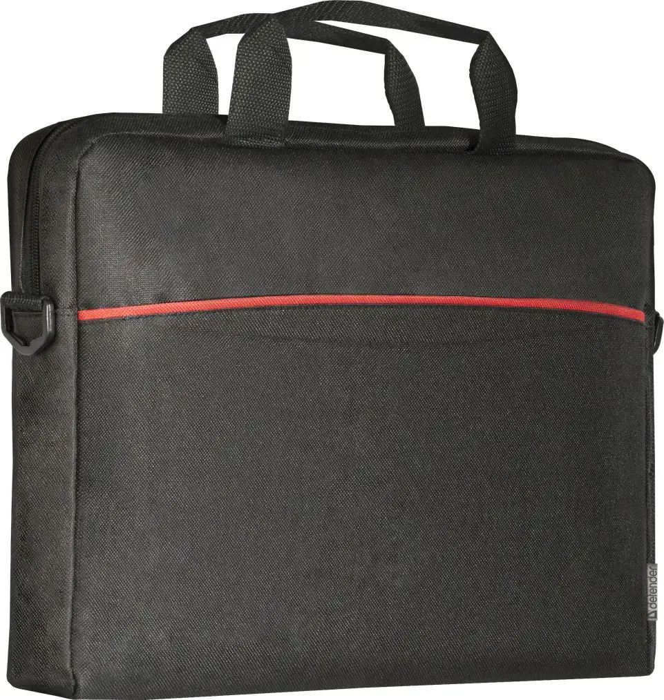 "Defender Lite" nešiojamojo kompiuterio dėklas 39,6 cm (15,6") Portfelis juodas