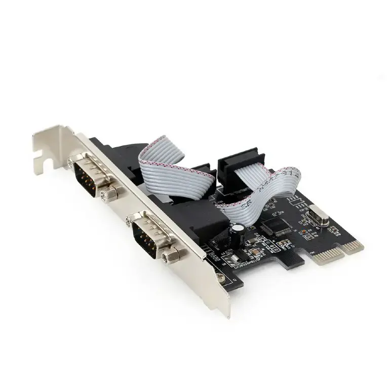 GEMBIRD SPC-22 Gembird PCI Express kortelė > 2x nuoseklioji (žemo profilio)