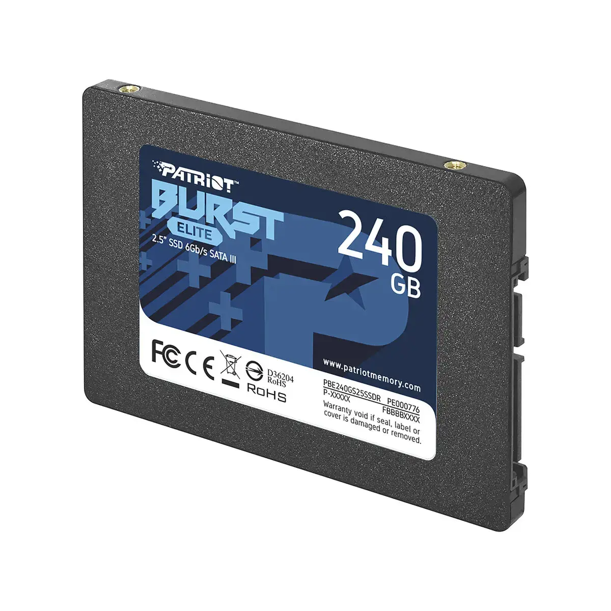 SSD diskas PATRIOT MEMORY Burst Elite 240 GB, 2.5", Serial ATA III