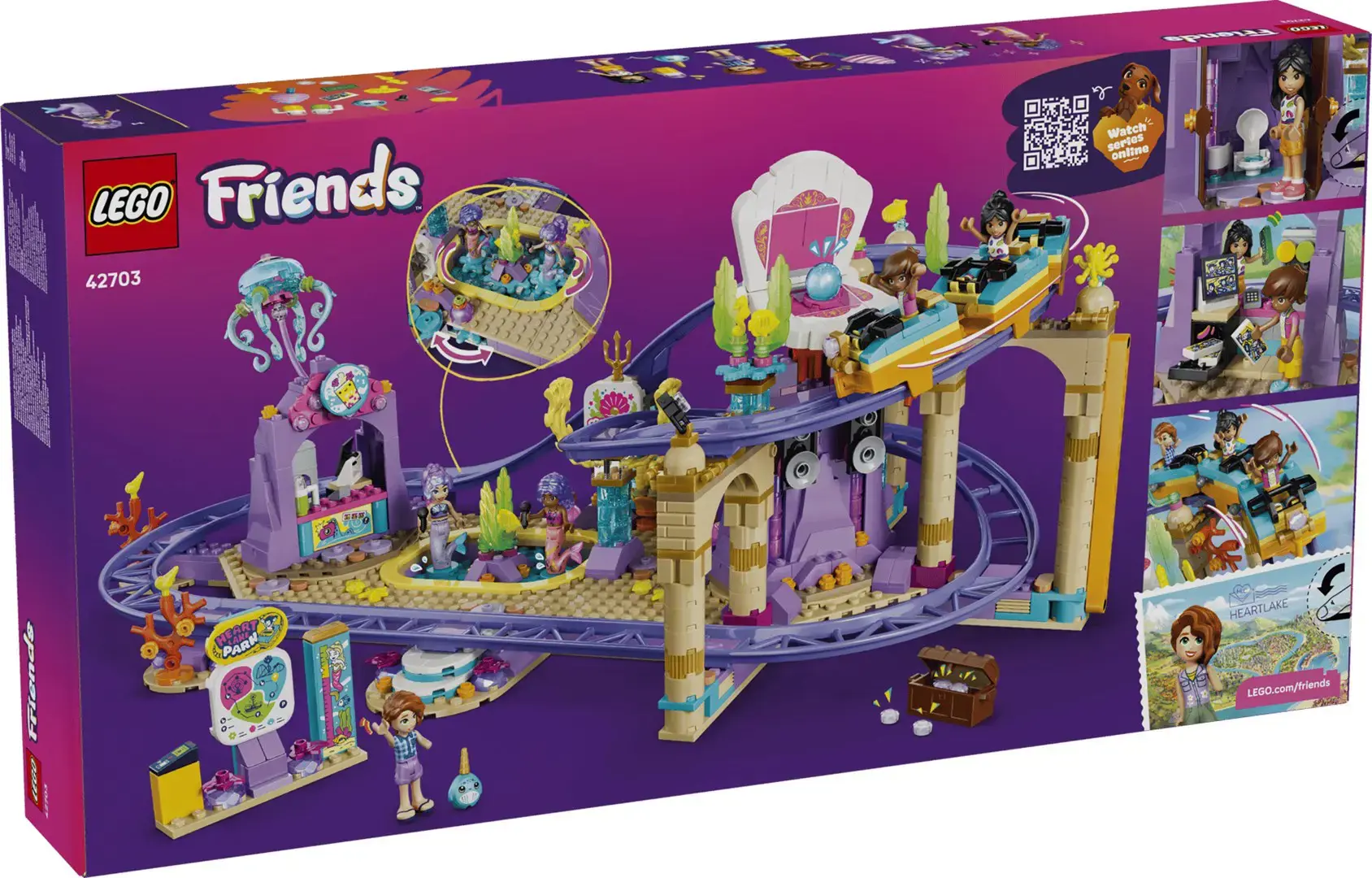 LEGO FRIENDS 42703 Mermaid Roller Coaster Ride