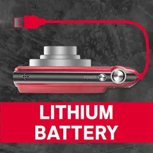 AgfaPhoto DC8200 raudona