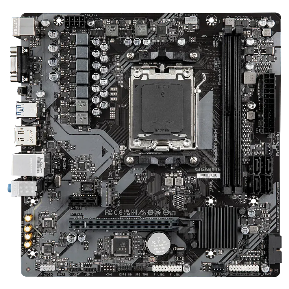 GIGABYTE A620M S2H 1xDP 1xHDMI