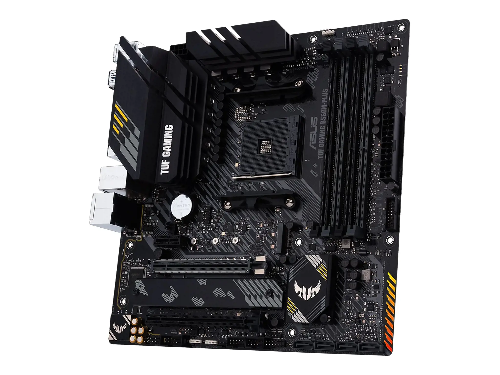 ASUS TUF GAMING B550M PLUS, AMD, "Socket AM4", 3 kartos "AMD Ryzen™ 3", 3 kartos "AMD Ryzen 5", 3 kartos "AMD Ryzen™ 7", 3 kartos..., DDR4-SDRAM, 128 GB, DIMM
