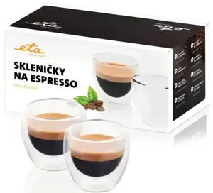 ETA Espresso puodeliai ETA418193000 Espresso kavai, 2 vnt.