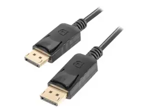 LANBERG DisplayPort M/M kabelis 0,5 m 4K juodas
