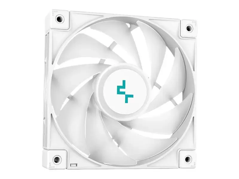 "DeepCool LS520 WH", "viskas viename" skysčio aušintuvas, 12 cm, 500 aps/min, 2250 aps/min, 32,9 dB, 85,85 cfm
