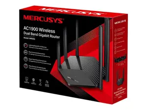 TP-LINK MERCUSYS MR50G AC1900 DualBand WiFi maršrutizatorius 6x fiksuotos išorinės antenos 2x GE LAN 1xGE WAN