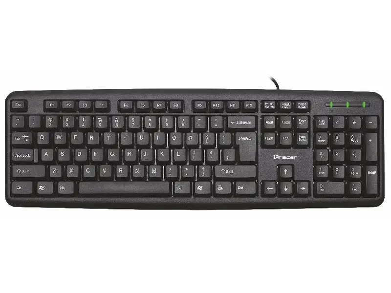 TRACER TRAKLA43371 Klaviatūra TRACER Maverick Black USB, JAV