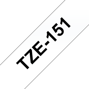Brother Labelling Tape 24mm, Black on transparent, TZe, Black, Thermal transfer, Philippines, 5 yea…