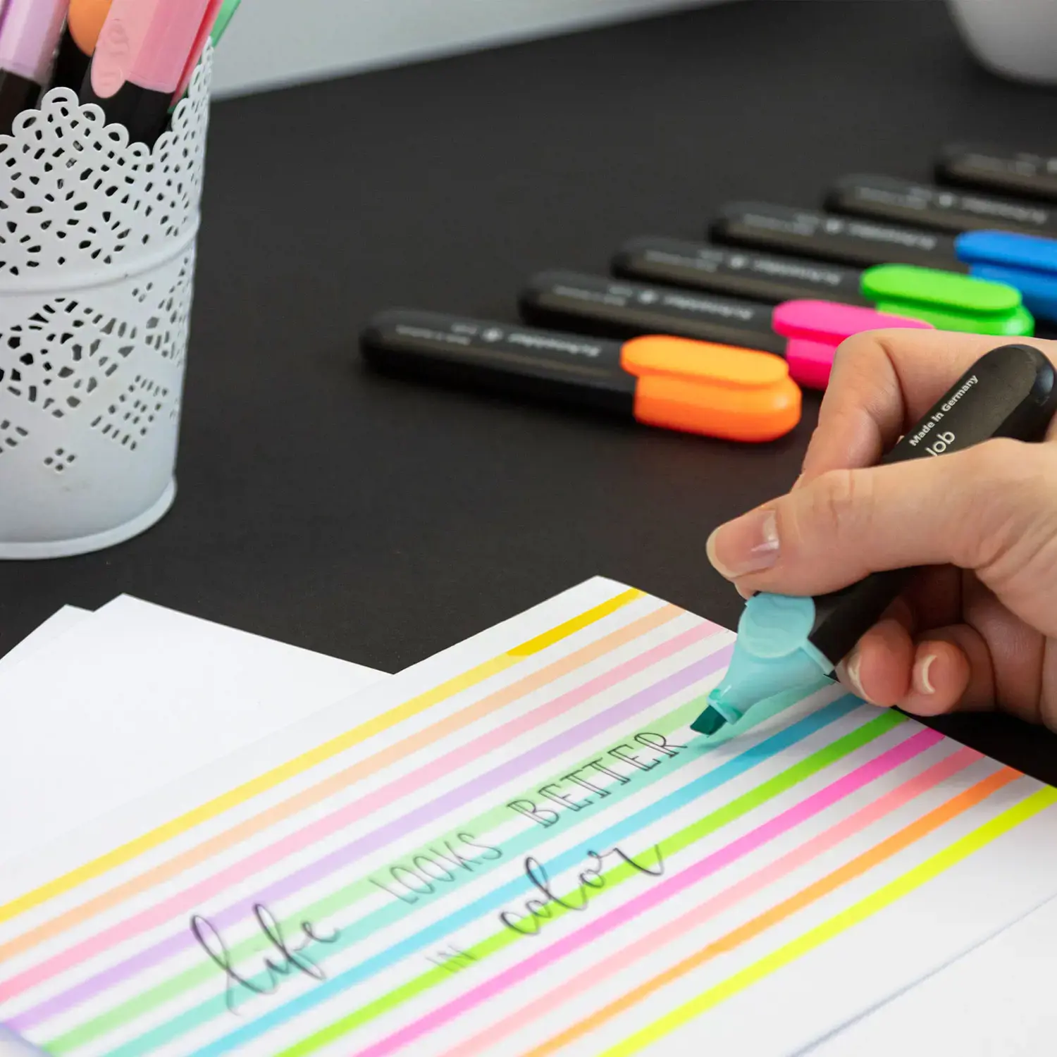 Teksto žymeklis SCHNEIDER JOB 1-5 mm, mėtų sp.