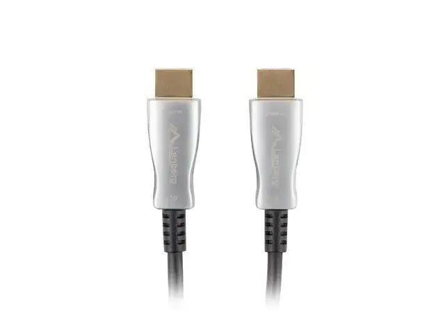 LANBERG HDMI v.20 M/M kabelis 50 m optinis AOC juodas