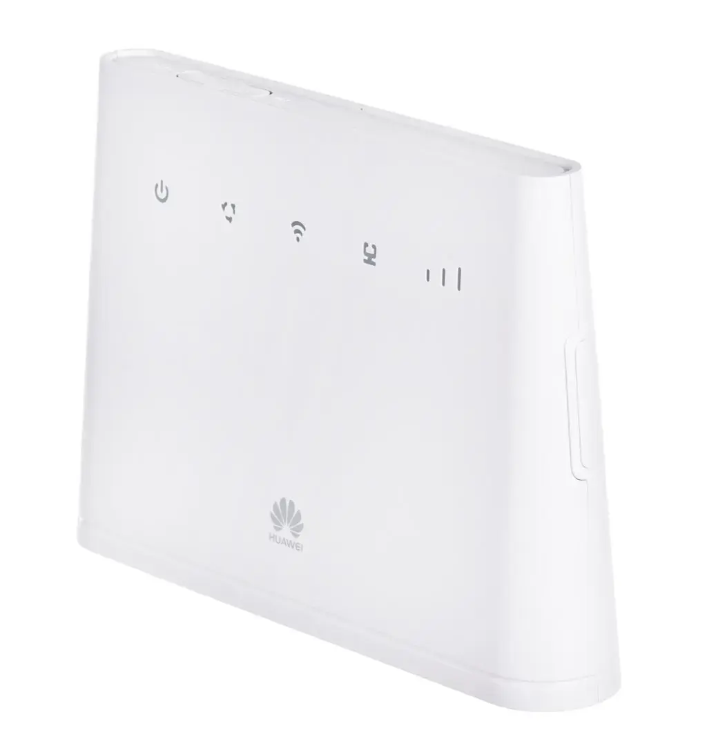 "Huawei B311-221 LTE White", "Wi-Fi 4" (802.11n), vienos juostos (2,4 GHz), Ethernet LAN, 4G, baltas, stalinis maršrutizatorius