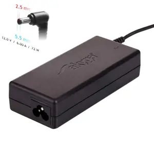 AKYGA AK-ND-28 nešiojamojo kompiuterio maitinimo adapteris AK-ND-28 12V/6.0A 72W 5.5x2.5 mm ACER/IT…