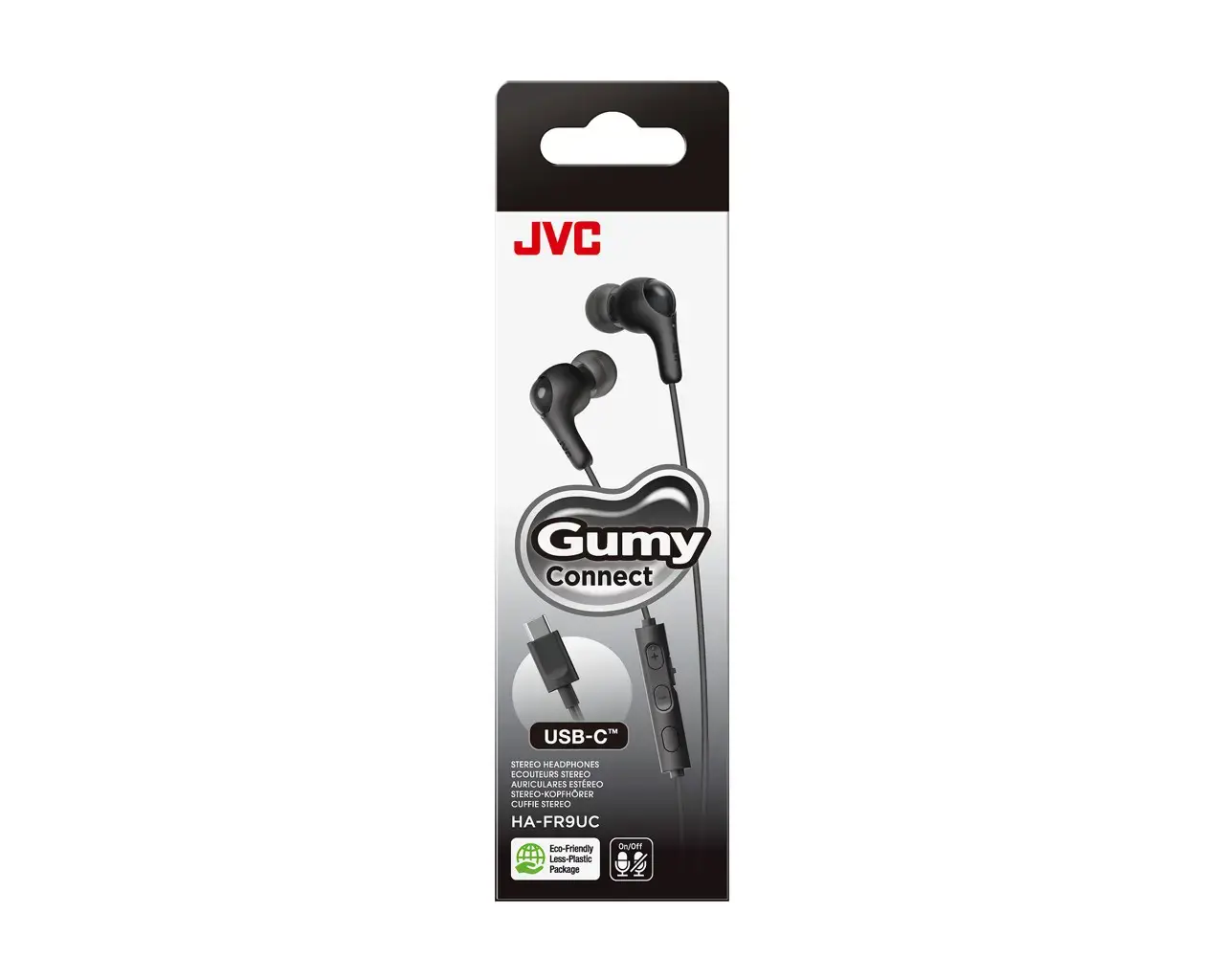 JVC HA-FR9UCBU - in-ear headphones, black