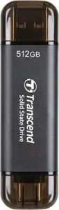 TRANSCEND ESD310C 512 GB išorinis SSD diskas USB 10 Gb/s C/A tipo