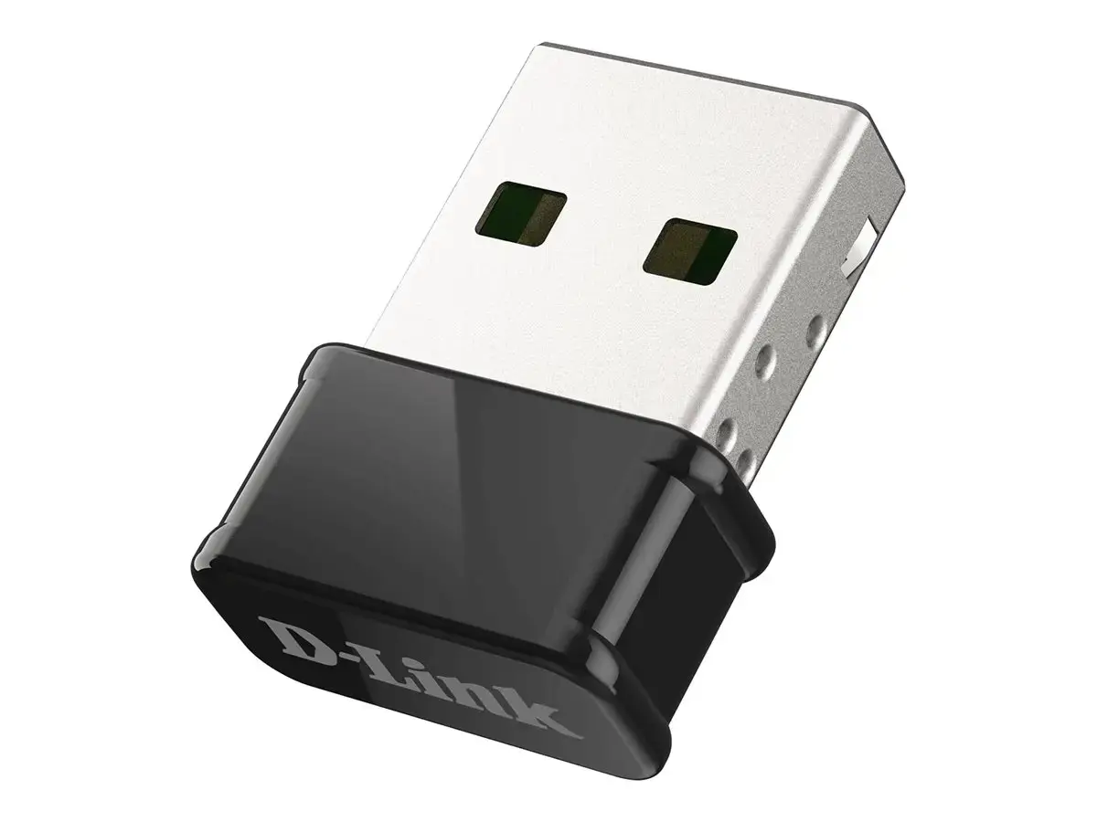 D-Link DWA-181, belaidis, USB, WLAN, "Wi-Fi 5" (802.11ac), juodas