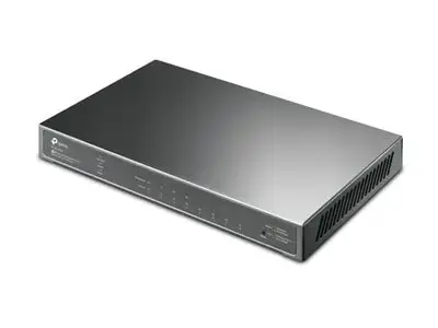 "TP-Link" 8 prievadų "Gigabit" stalinis PoE komutatorius su 4 prievadais, "Gigabit Ethernet" (10/100/1000), maitinimas per Ethernet (PoE)