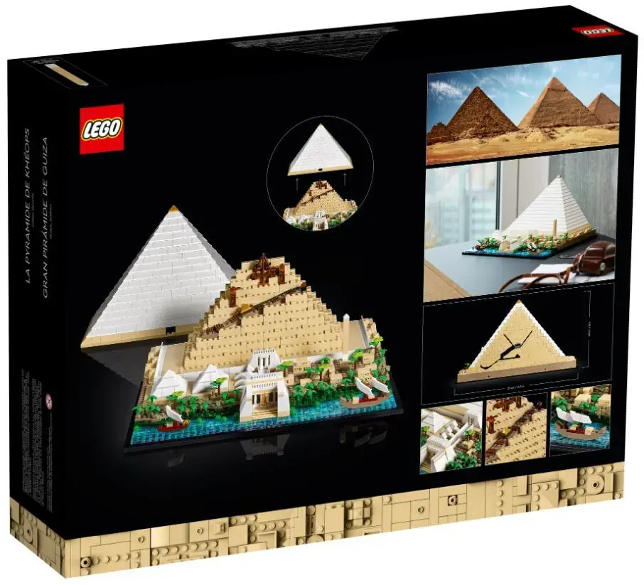LEGO ARCHITEKTŪRA 21058 DIDŽIOJI GIZOS PIRAMIDĖ