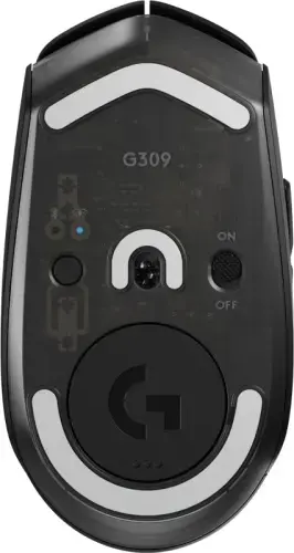 Logitech G309 LIGHTSPEED Belaidė žaidimų pelė, RF Wireless + Bluetooth, 2560 DPI, Juoda