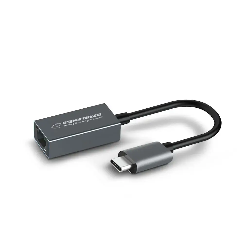 Esperanza ENA102 USB Type C- RJ45 Adapter