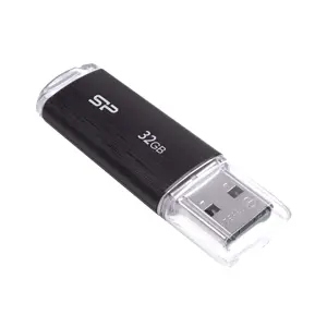 SILICONPOW SP032GBUF2U02V1K Silicon Power atmintinė USB Ultima U02 32GB USB 2.0 juoda